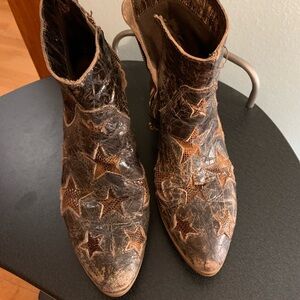 Sheridan Mia Star size 38 brown leather boots